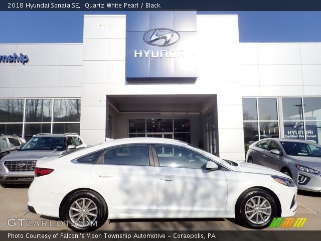2018 Hyundai Sonata SE in Quartz White Pearl