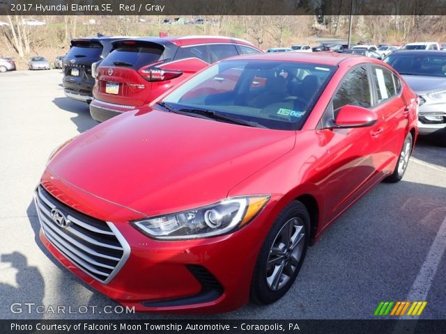 2017 Hyundai Elantra SE in Red