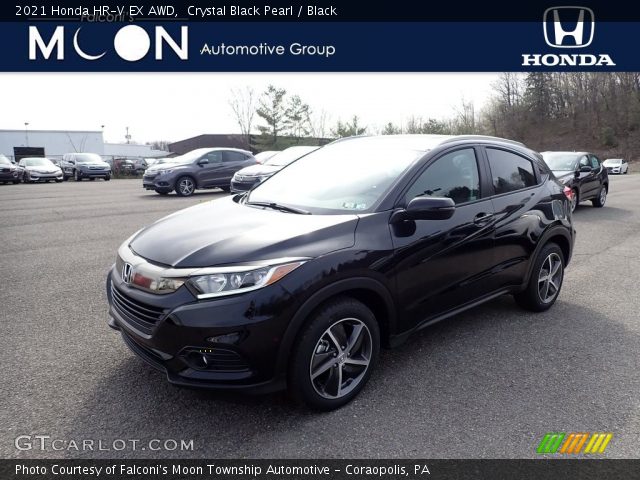 2021 Honda HR-V EX AWD in Crystal Black Pearl