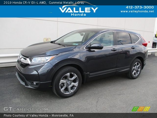 2019 Honda CR-V EX-L AWD in Gunmetal Metallic