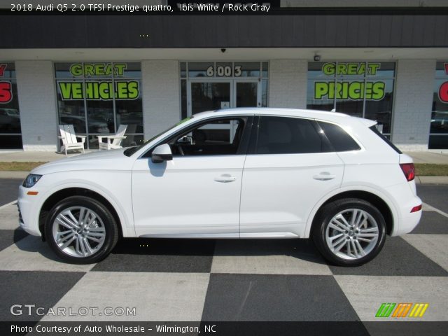 2018 Audi Q5 2.0 TFSI Prestige quattro in Ibis White