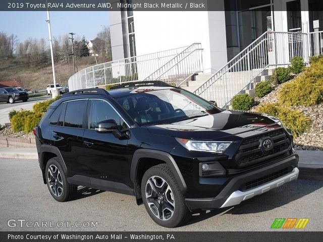 2019 Toyota RAV4 Adventure AWD in Midnight Black Metallic