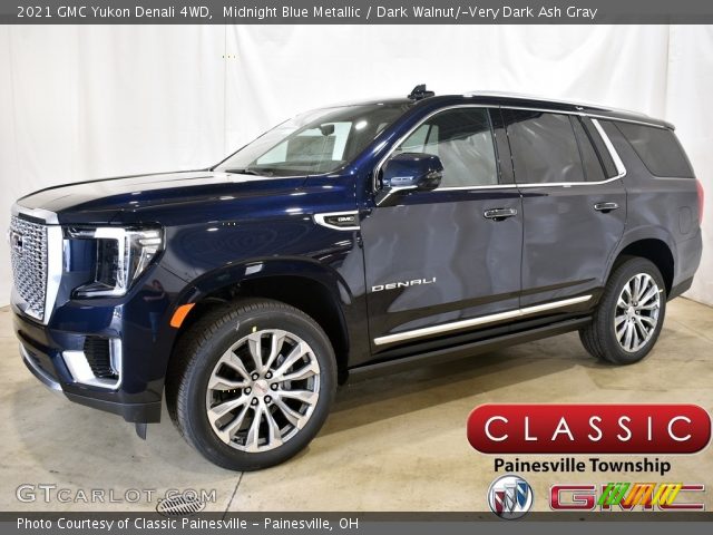 2021 GMC Yukon Denali 4WD in Midnight Blue Metallic