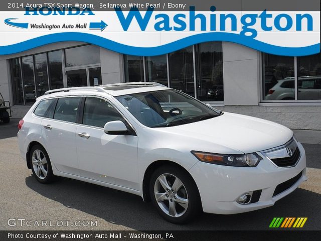 2014 Acura TSX Sport Wagon in Bellanova White Pearl