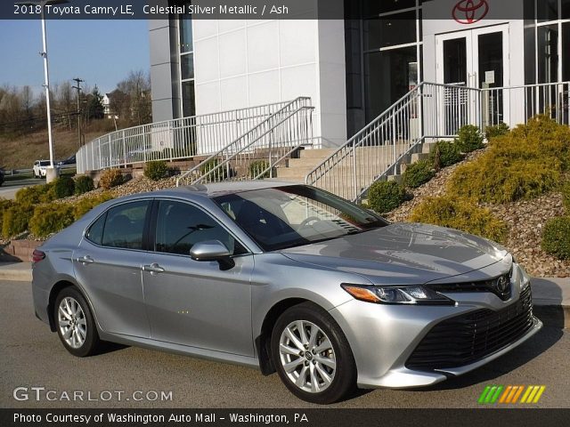 2018 Toyota Camry LE in Celestial Silver Metallic