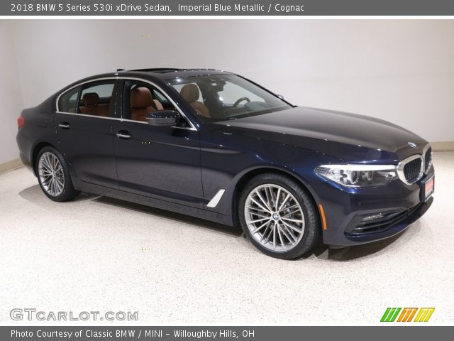 2018 BMW 5 Series 530i xDrive Sedan in Imperial Blue Metallic
