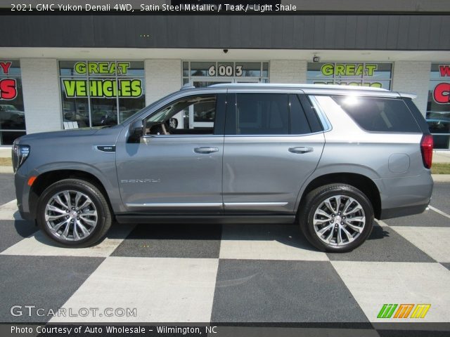 2021 GMC Yukon Denali 4WD in Satin Steel Metallic