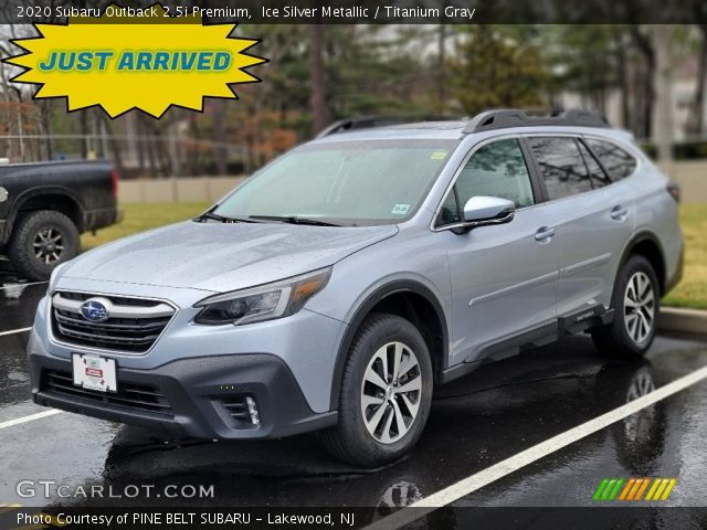 2020 Subaru Outback 2.5i Premium in Ice Silver Metallic