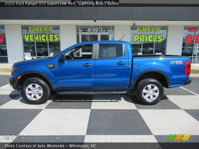 2020 Ford Ranger STX SuperCrew 4x4 in Lightning Blue