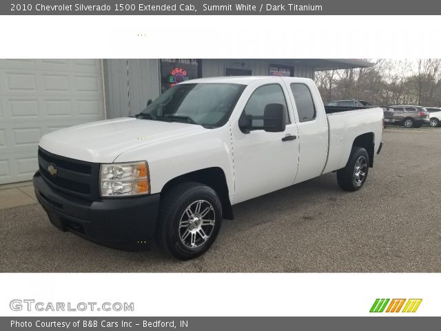 2010 Chevrolet Silverado 1500 Extended Cab in Summit White