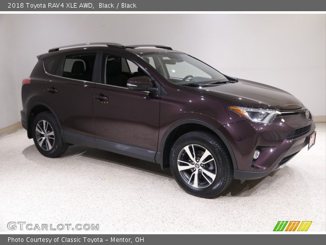 2018 Toyota RAV4 XLE AWD in Black