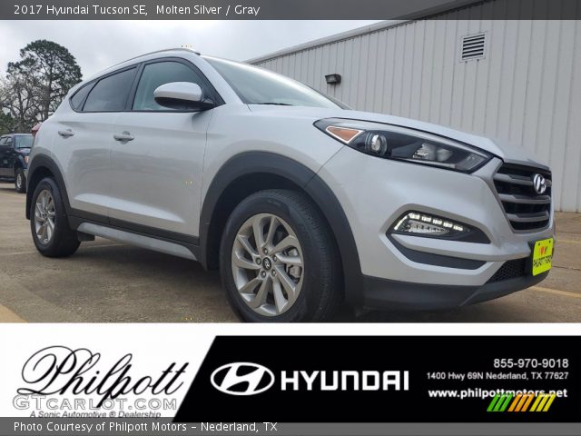 2017 Hyundai Tucson SE in Molten Silver