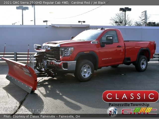 2021 GMC Sierra 2500HD Regular Cab 4WD in Cardinal Red