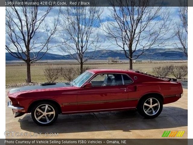 1969 Ford Mustang 428 CJ R Code in Red