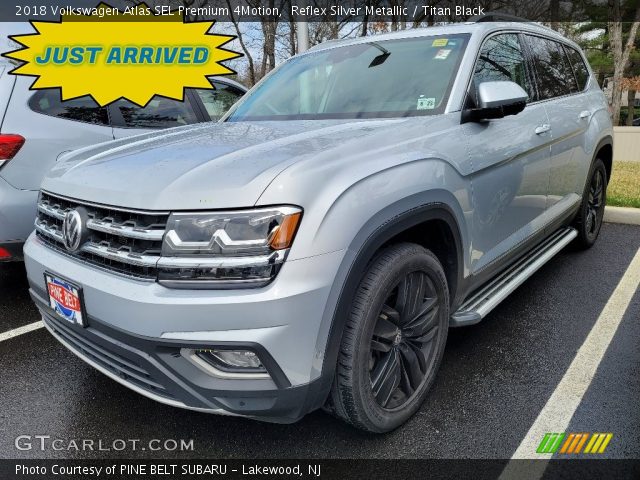 2018 Volkswagen Atlas SEL Premium 4Motion in Reflex Silver Metallic