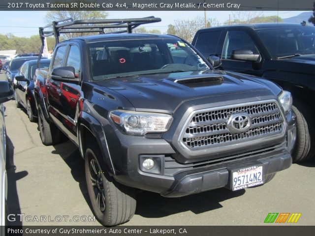 2017 Toyota Tacoma SR Double Cab 4x4 in Magnetic Gray Metallic