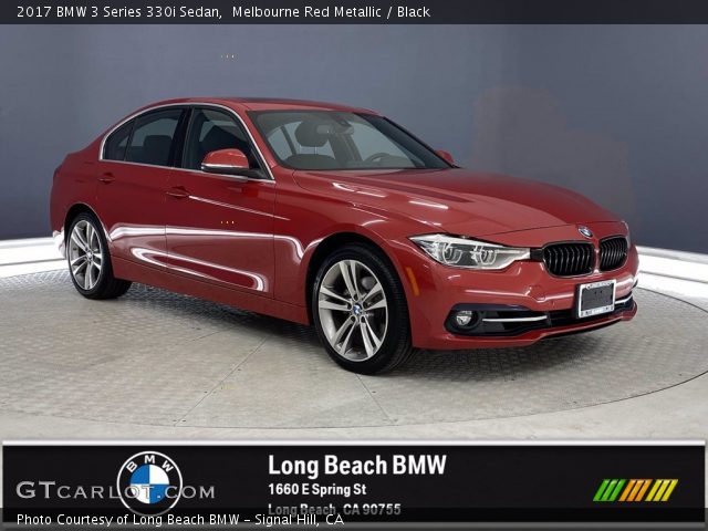 2017 BMW 3 Series 330i Sedan in Melbourne Red Metallic