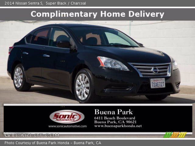 2014 Nissan Sentra S in Super Black