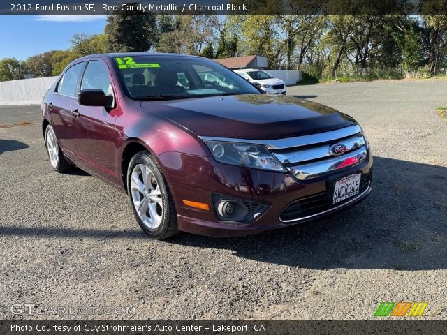 2012 Ford Fusion SE in Red Candy Metallic