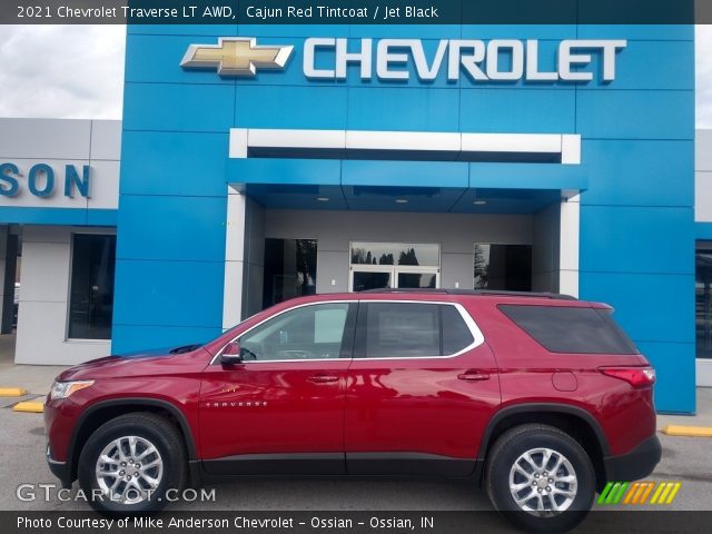 2021 Chevrolet Traverse LT AWD in Cajun Red Tintcoat