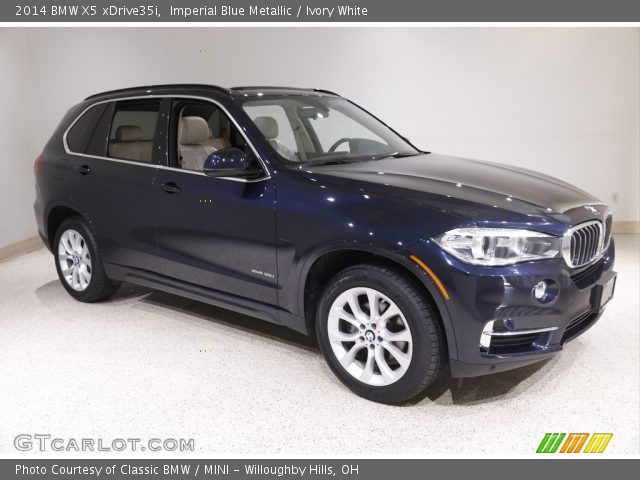 2014 BMW X5 xDrive35i in Imperial Blue Metallic