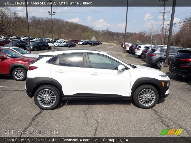 2021 Hyundai Kona SEL AWD in Chalk White