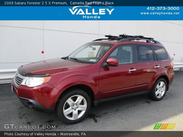 2009 Subaru Forester 2.5 X Premium in Camellia Red Pearl