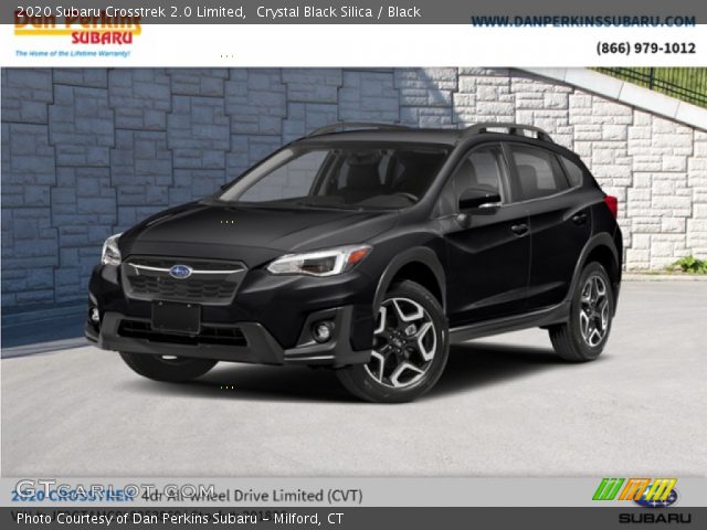 2020 Subaru Crosstrek 2.0 Limited in Crystal Black Silica