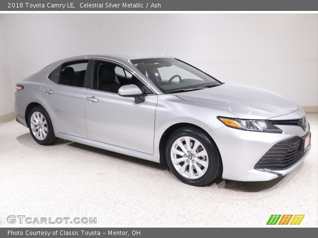 2018 Toyota Camry LE in Celestial Silver Metallic