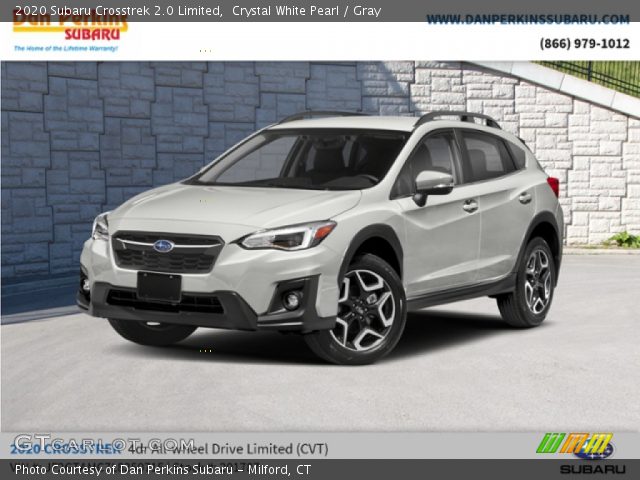 2020 Subaru Crosstrek 2.0 Limited in Crystal White Pearl