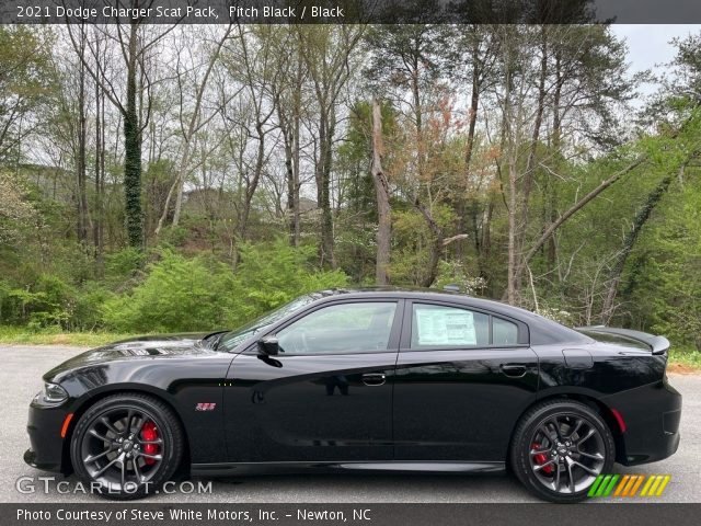 2021 Dodge Charger Scat Pack in Pitch Black