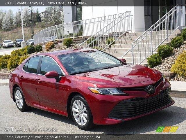 2018 Toyota Camry LE in Ruby Flare Pearl
