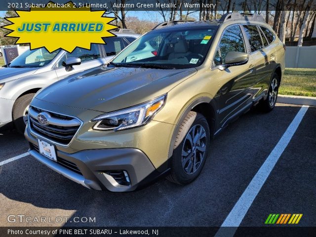 2021 Subaru Outback 2.5i Limited in Autumn Green Metallic