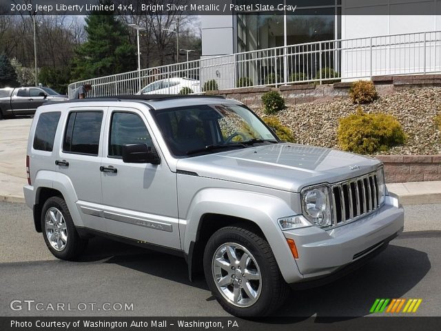 2008 Jeep Liberty Limited 4x4 in Bright Silver Metallic