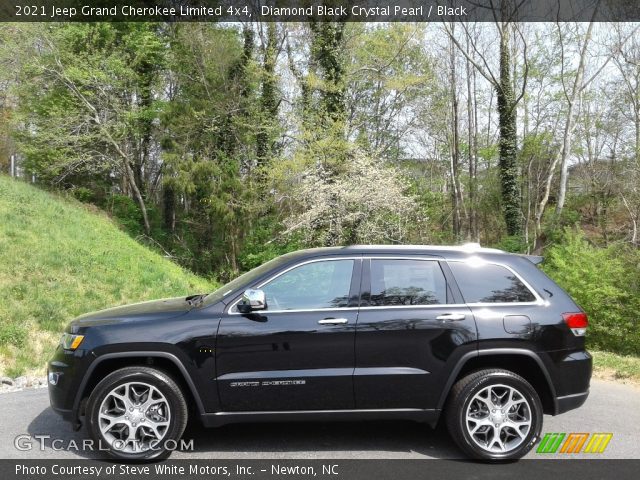 2021 Jeep Grand Cherokee Limited 4x4 in Diamond Black Crystal Pearl