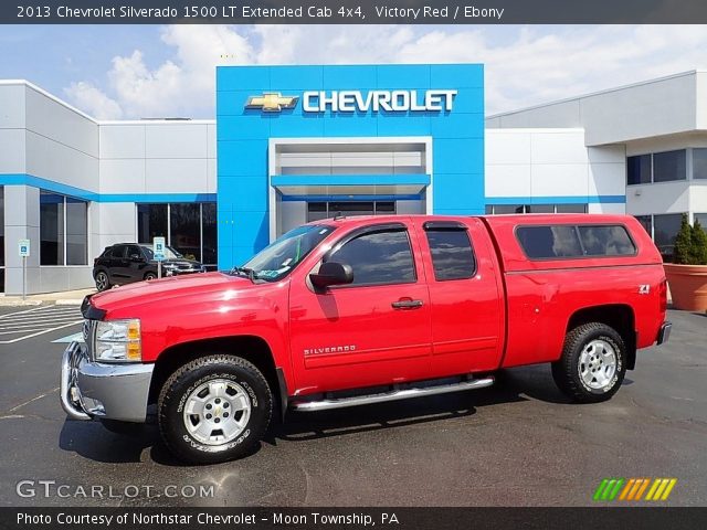 2013 Chevrolet Silverado 1500 LT Extended Cab 4x4 in Victory Red