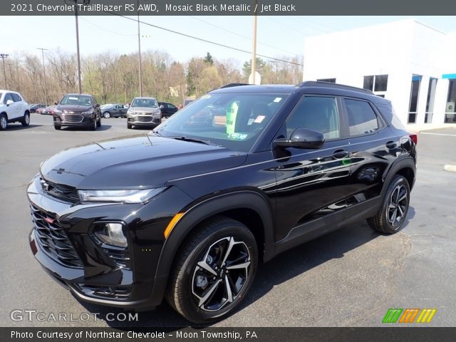 2021 Chevrolet TrailBlazer RS AWD in Mosaic Black Metallic