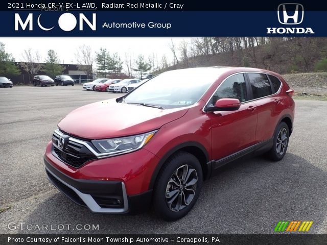 2021 Honda CR-V EX-L AWD in Radiant Red Metallic