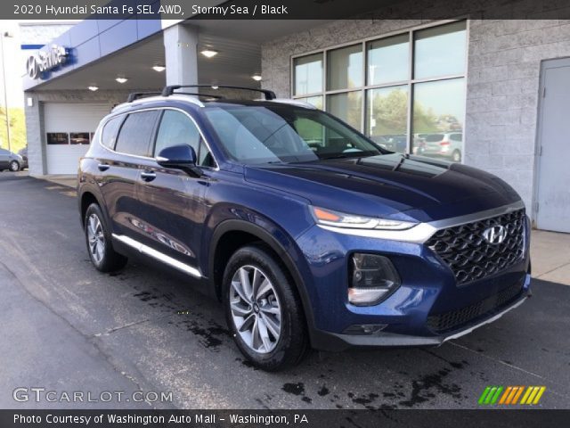 2020 Hyundai Santa Fe SEL AWD in Stormy Sea