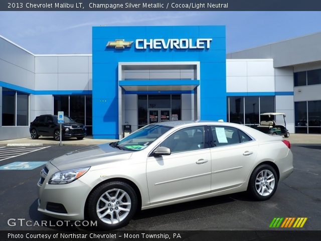 2013 Chevrolet Malibu LT in Champagne Silver Metallic