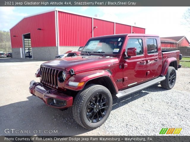 2021 Jeep Gladiator High Altitude 4x4 in Snazzberry Pearl