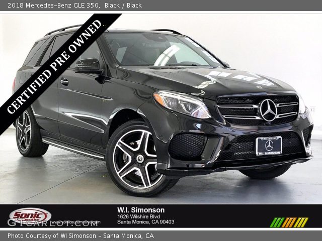 2018 Mercedes-Benz GLE 350 in Black