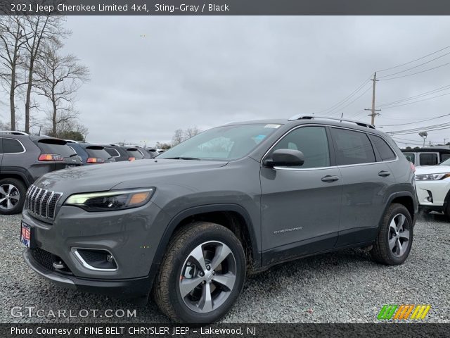 2021 Jeep Cherokee Limited 4x4 in Sting-Gray