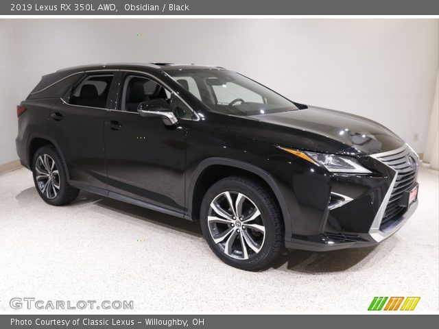 2019 Lexus RX 350L AWD in Obsidian