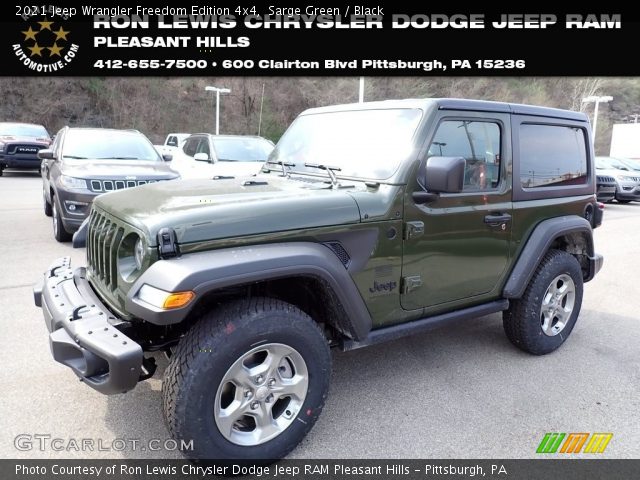 2021 Jeep Wrangler Freedom Edition 4x4 in Sarge Green
