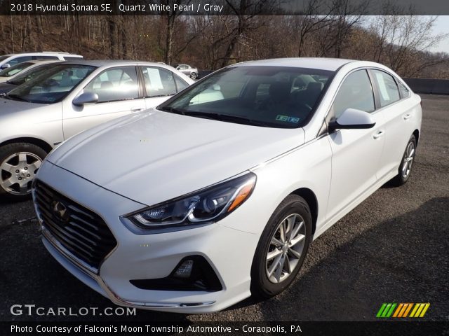 2018 Hyundai Sonata SE in Quartz White Pearl