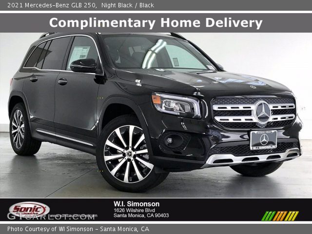 2021 Mercedes-Benz GLB 250 in Night Black