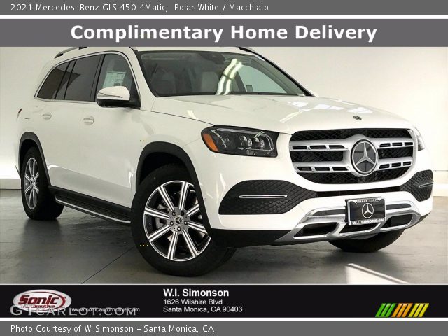 2021 Mercedes-Benz GLS 450 4Matic in Polar White