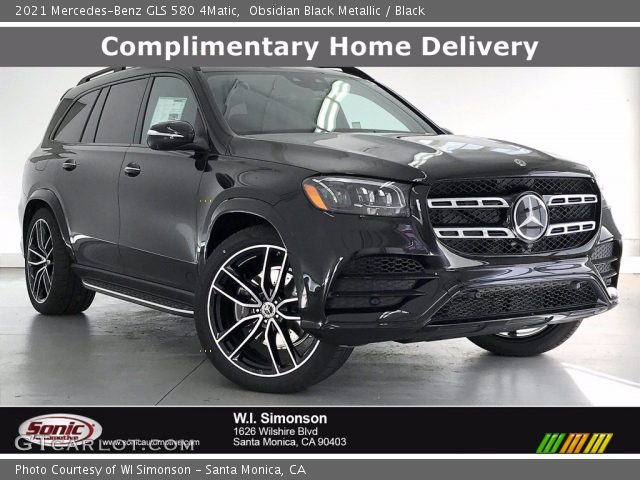 2021 Mercedes-Benz GLS 580 4Matic in Obsidian Black Metallic