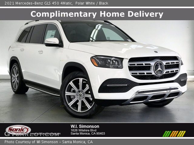 2021 Mercedes-Benz GLS 450 4Matic in Polar White